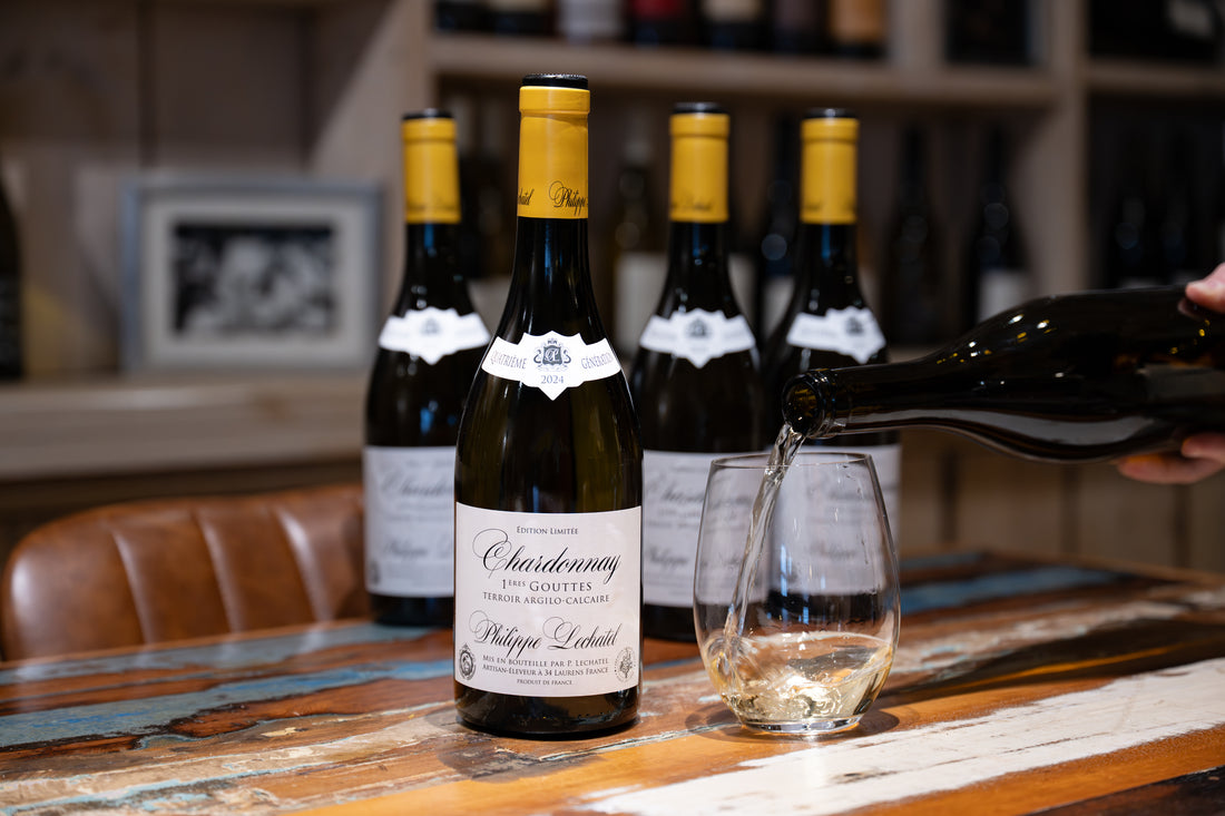 Chardonnay, Philippe Lechatel, 1 eres gouttes 2024