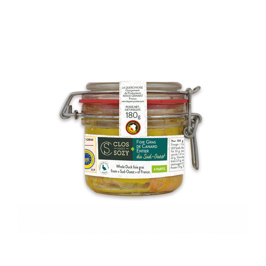 Foie Gras de canard entier (180 gr)