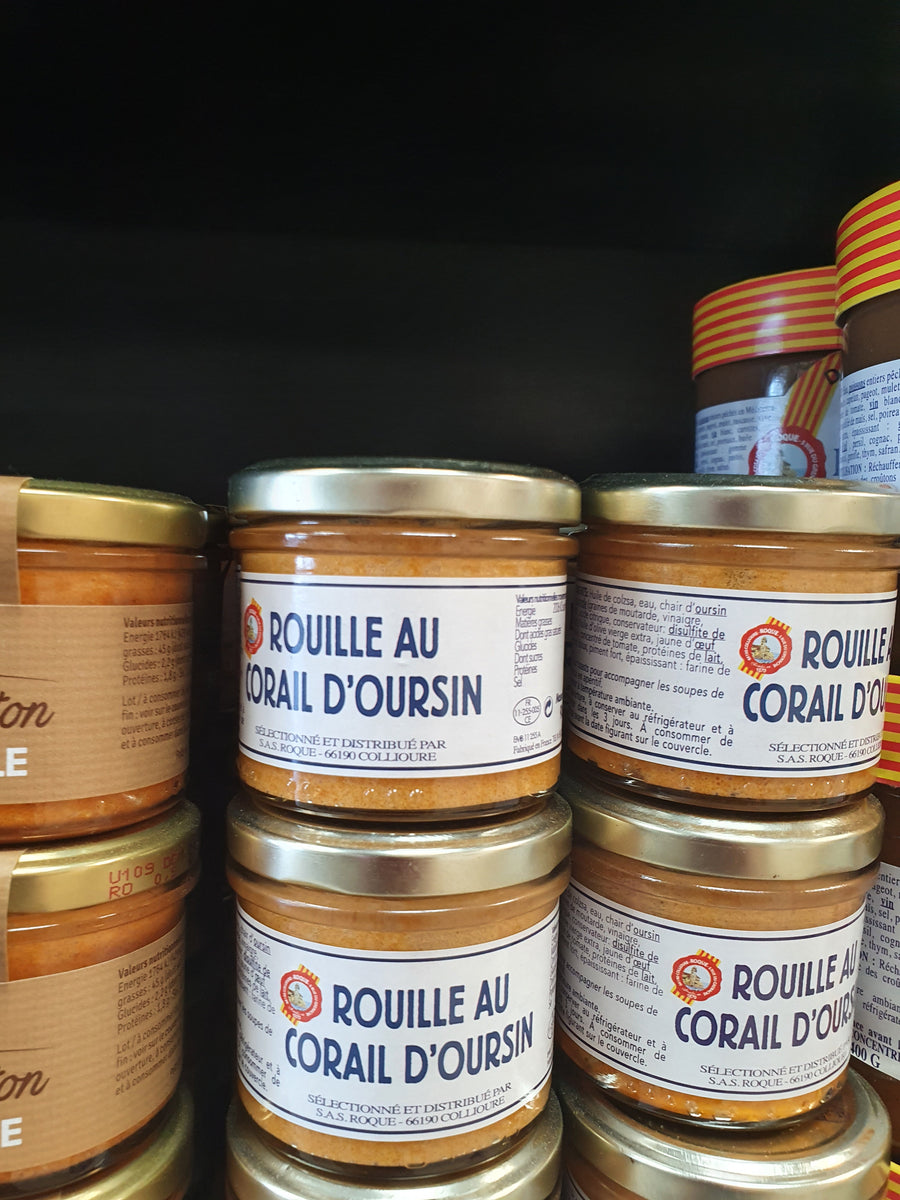 Rouille au corail d oursin (zee-egel koraal)